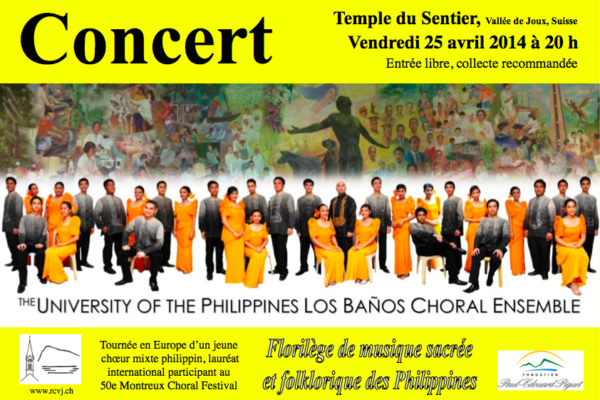 Florilège de musique sacrée et folklorique des Philippines