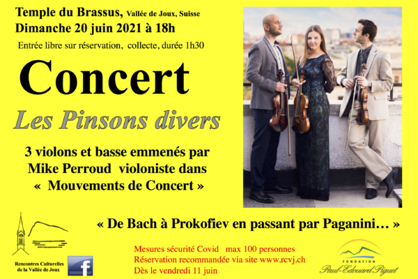 Concert Les Pinsons divers