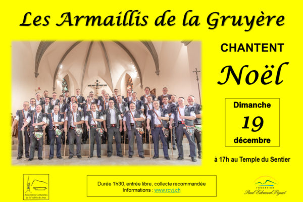 Les Armaillis de la Gruyère chantent Noël