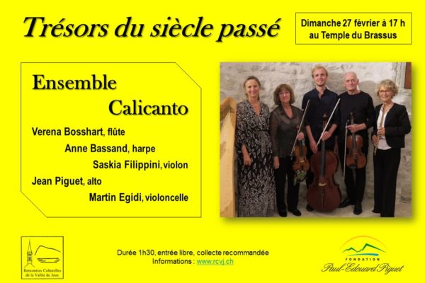 Ensemble Calicanto – Trésors du siècle passé