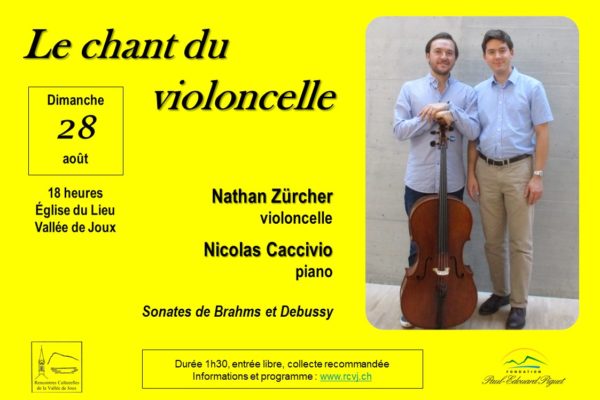 Le chant du violoncelle – Duo Rotonde