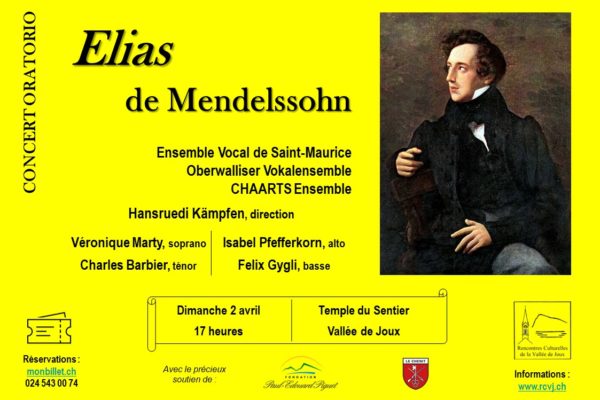 Concert oratorio – Elias de Mendelssohn