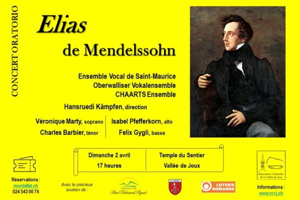 Concert oratorio – Elias de Mendelssohn