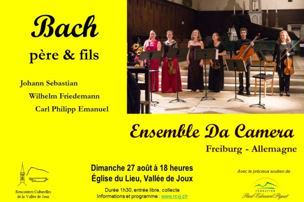 Bach Père et fils – Ensemble Da Camera Freiburg