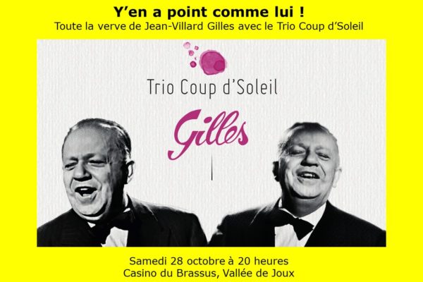 Y’en a point comme lui ! – Trio Coup d’Soleil
