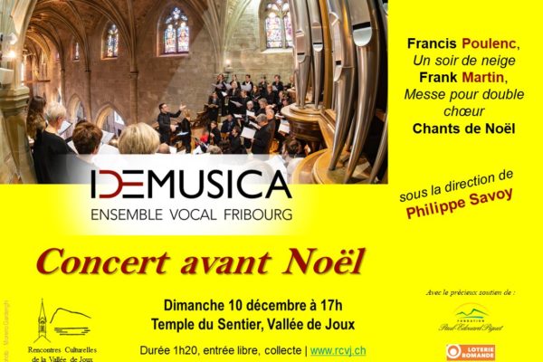 Concert avant Noël – Ensemble vocal DeMusica