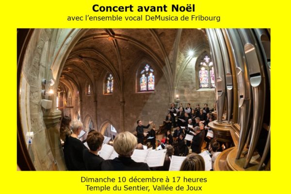 Concert avant Noël – Ensemble DeMusica Fribourg